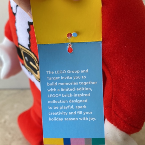 Lego Collection x Target Mini-figure Santa Plush Doll - Picture 4 of 5